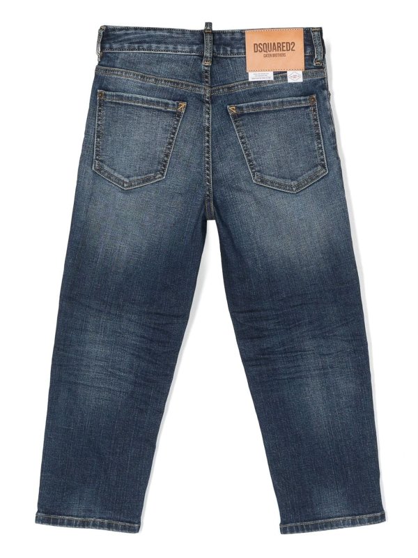 DSQUARED2: straight leg jeans online - Jeans