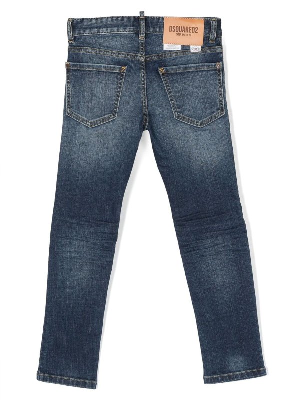 DSQUARED2: straight leg jeans online - Jeans
