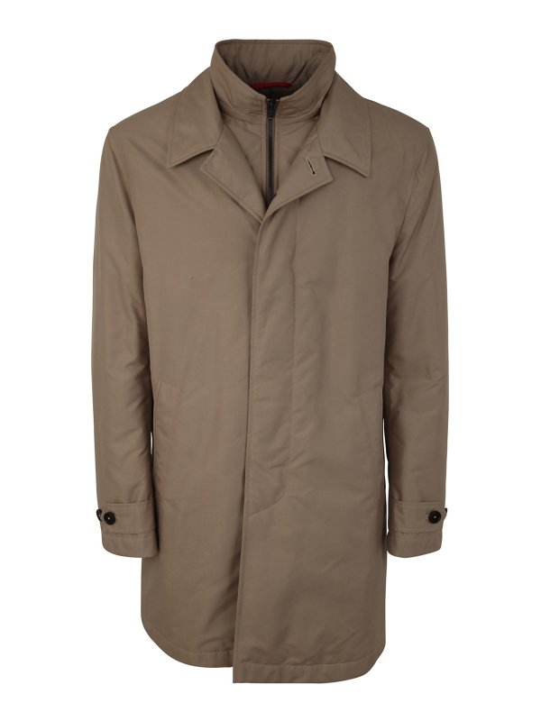 FAY: ショートコート - ショートコート - ブラウン