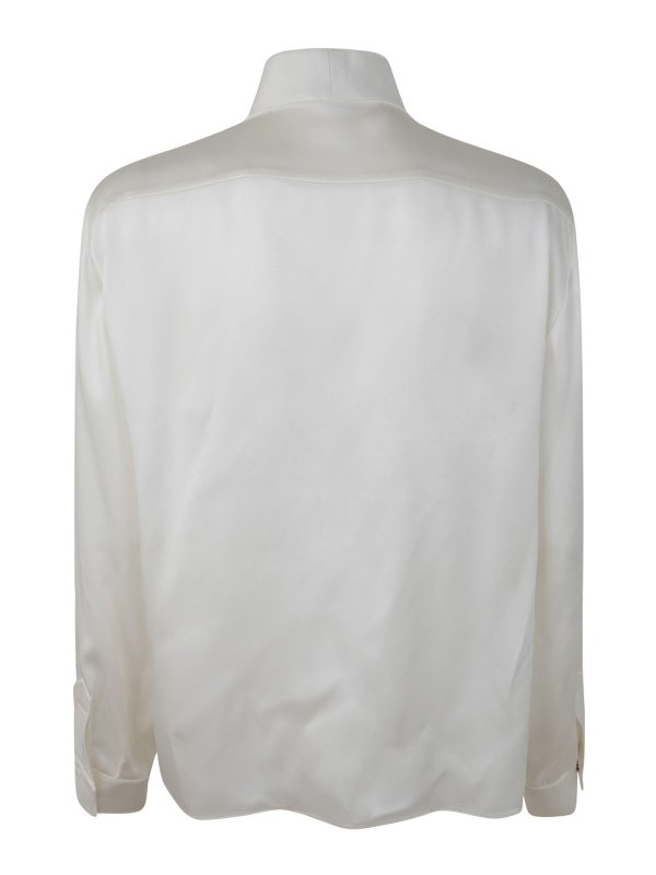 GIORGIO ARMANI: shirts online - Double satin shirt