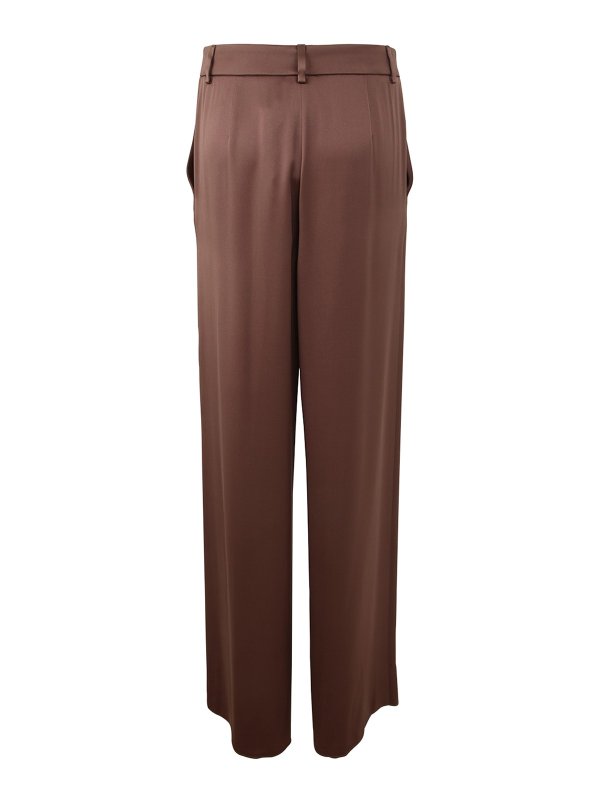 GIORGIO ARMANI: Trousers Shorts online - Double satin trousers