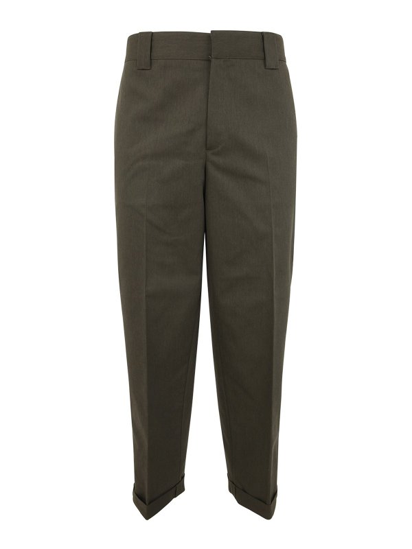 GOLDEN GOOSE: Pantalons casual - Short - Vert