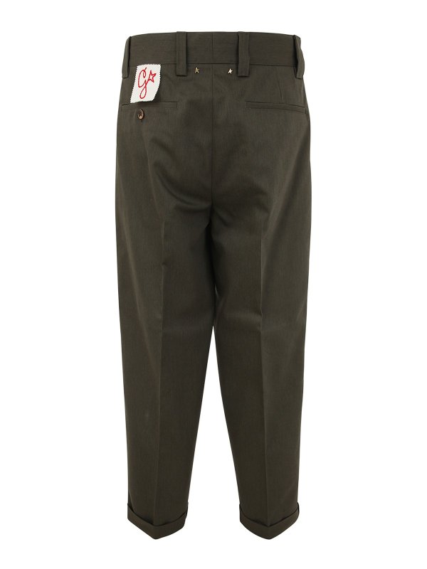 GOLDEN GOOSE: Pantalons casual online - Short - Vert