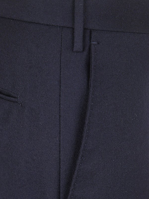 The Best Shops INCOTEX: Trousers Shorts - Flannel classic trousers