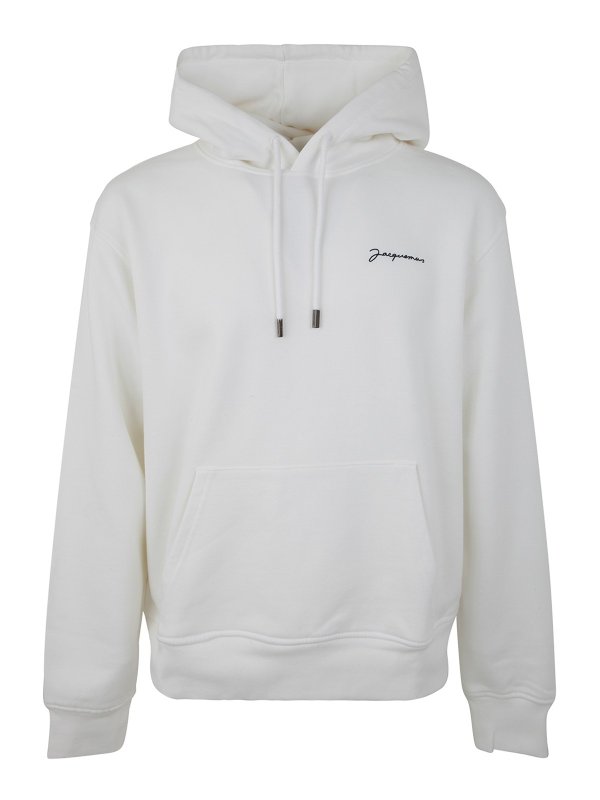 JACQUEMUS: スウェット＆セーター - スウェットシャツ/セーター - 白