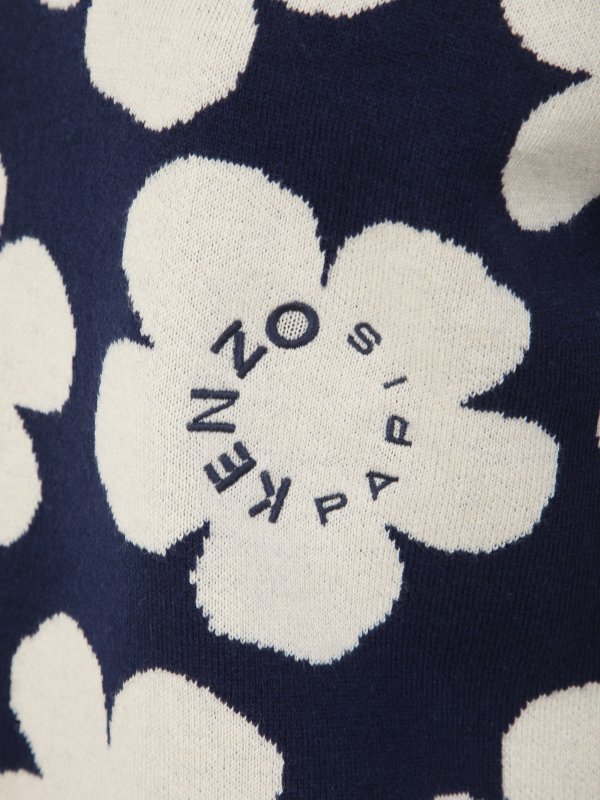 The Best Shops KENZO: crew necks - Jacquard small jumper
