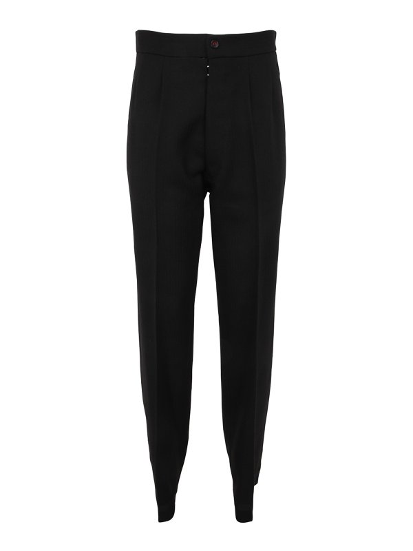 Maison Margiela: Pantalons casual - Short - Noir