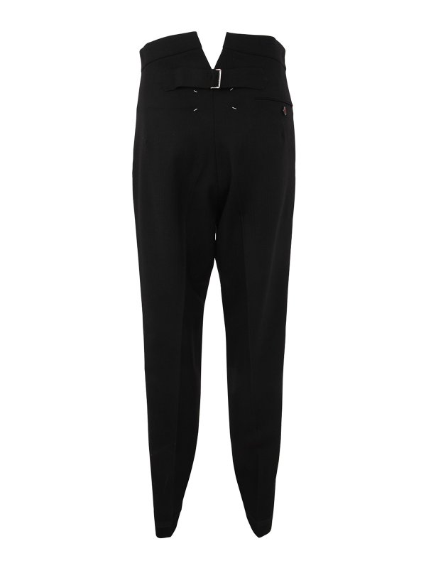 パンツ MAISON MARGIELA Woman Pants Black SI0KA0005S6030 900 Maison Margiela Outlet: Pants woman - Black | Maison