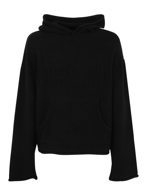 MM6 MAISON MARGIELA: Sudaderas y suéteres - Sudadera - Negro