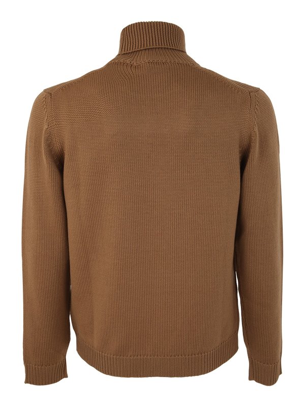 NUUR: Col roulé & Col polo online - Pull Col Roulé - Marron