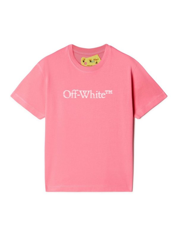 OFF-WHITE: Camisetas - Camiseta - Rosado