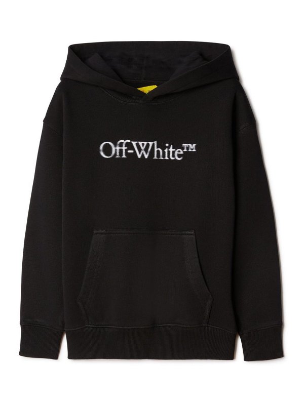 OFF-WHITE: スウェット＆セーター - スウェットシャツ/セーター - 黒