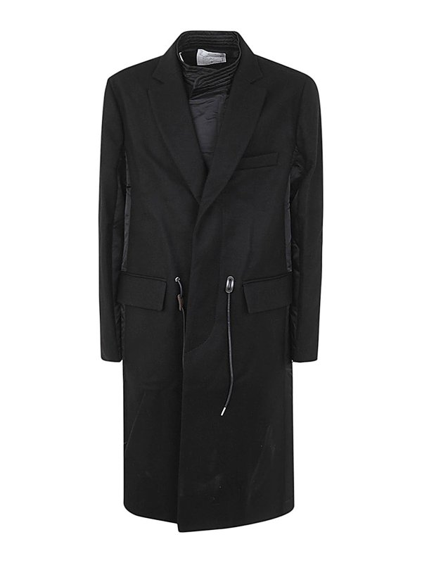 ショートコート Sacai - ショートコート - 黒 - 2303114M001