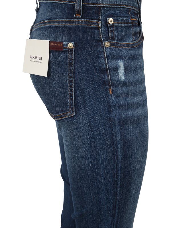 The Best Shops 7 FOR ALL MANKIND: Bootcut - Bootcut Jeans - Blau