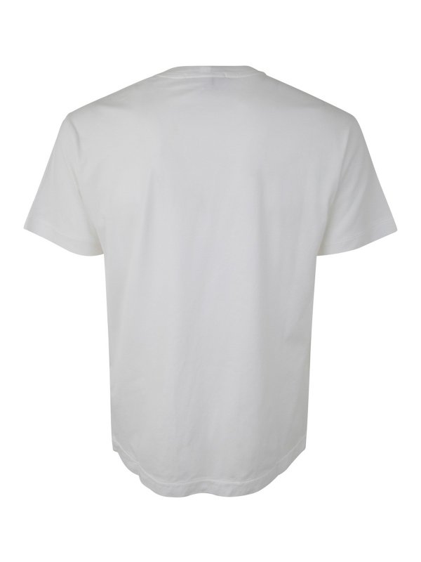 STONE ISLAND: T-shirts online - T-Shirt - Weiß