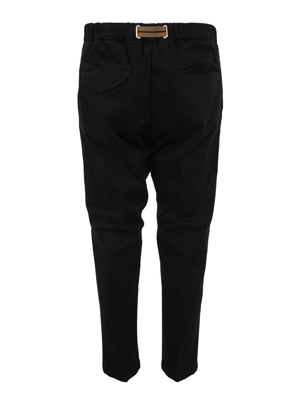 WHITE SAND: トラウザーショーツ online - ショートパンツ - 黒