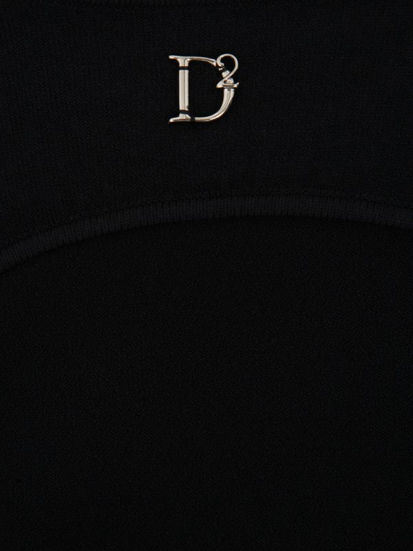 The Best Shops DSQUARED2: Kurze Kleider - Kurzes Kleid - Schwarz