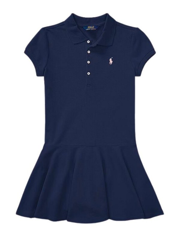 POLO RALPH LAUREN: Robes courtes - Robe Courte - Bleu
