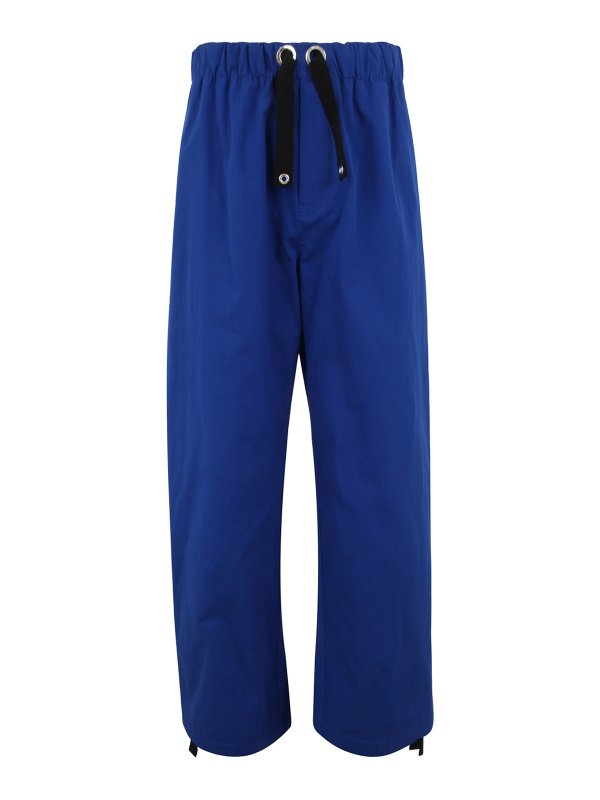 VERSACE: トラウザーショーツ - ショートパンツ - ブルー