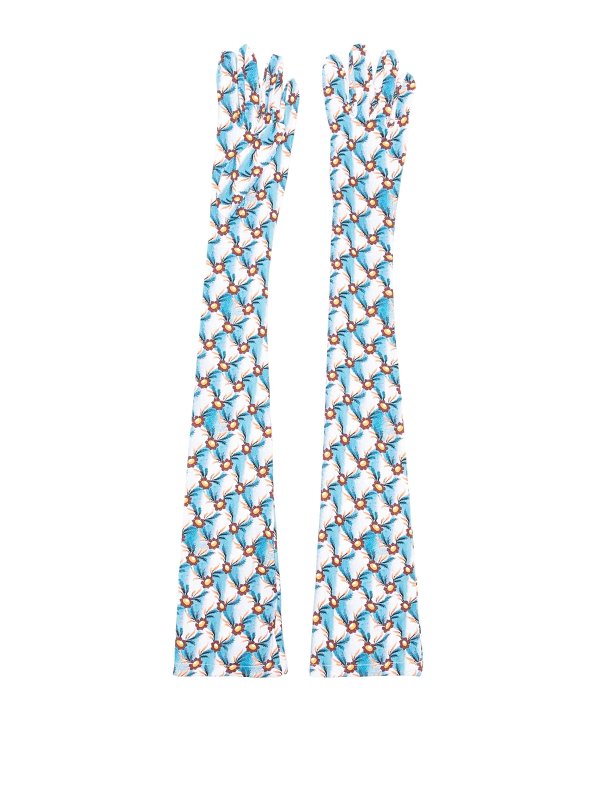 ETRO: gloves - Printed gloves