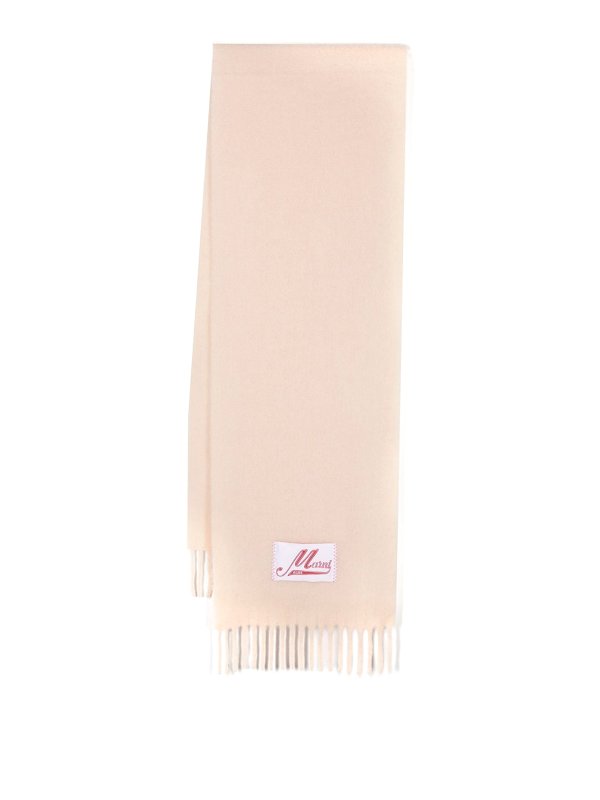 Marni: scarves - Fringed scarf