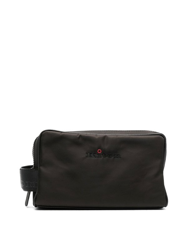 KITON: Clutch - Pochette - Noir