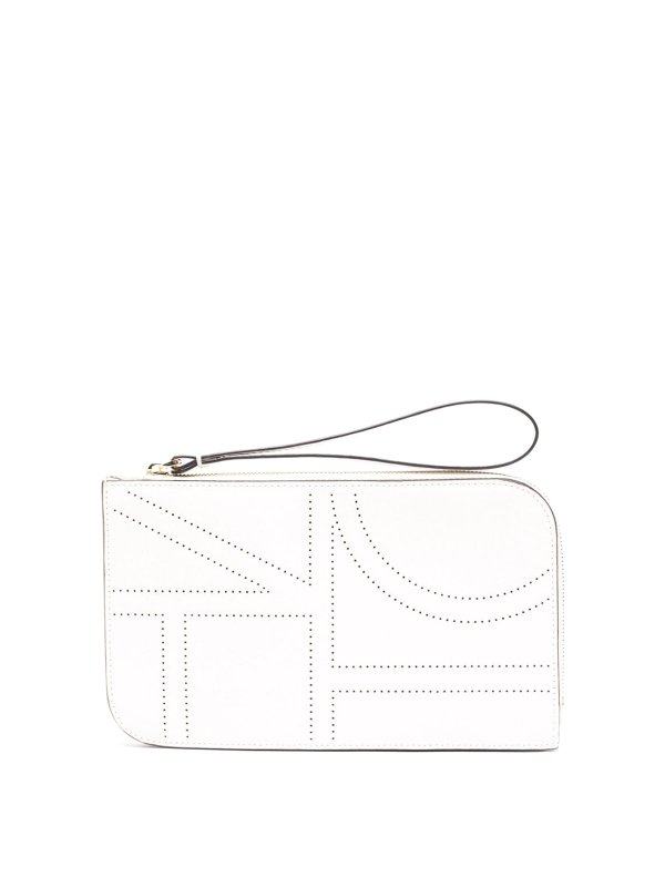 TOTEME: Clutch - Pochette - Blanc