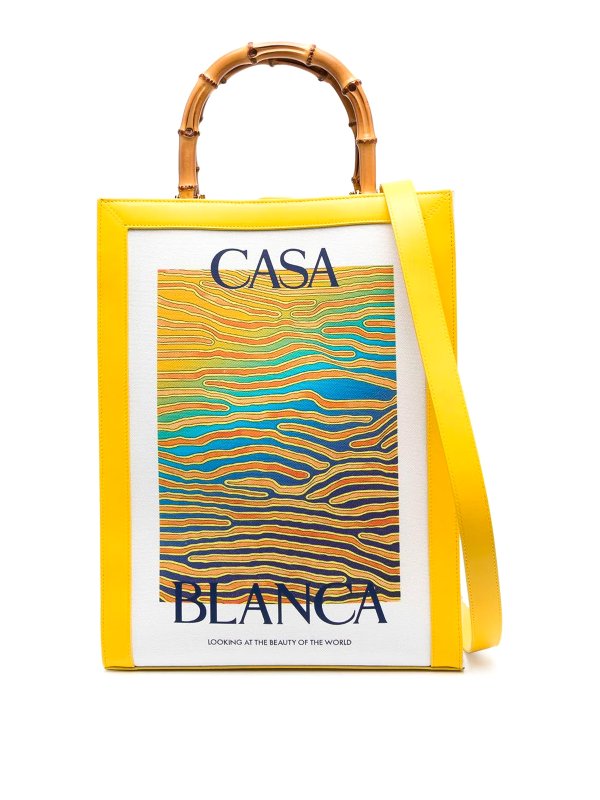 CASABLANCA: Handtaschen - Shopper - Orange