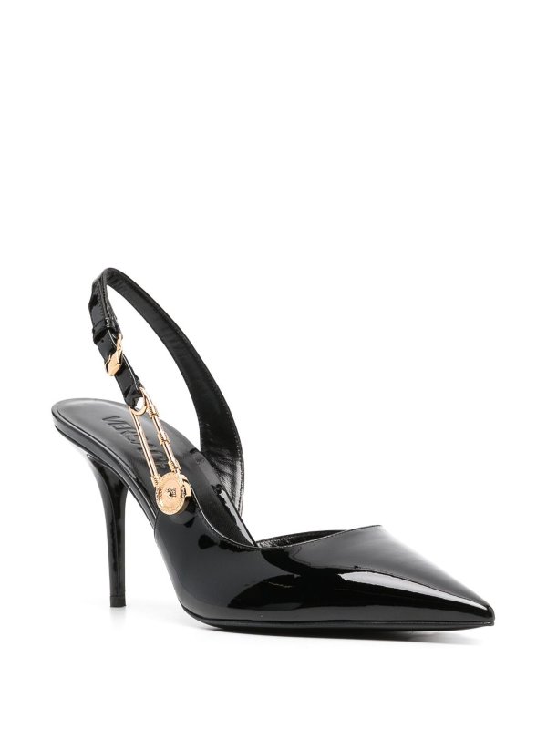 The Best Shops VERSACE: court shoes - Sling back calf leather