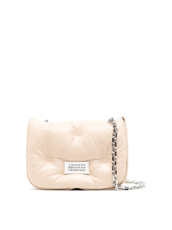 Maison Margiela: クロスボディバッグ - クロスボディバッグ - 白