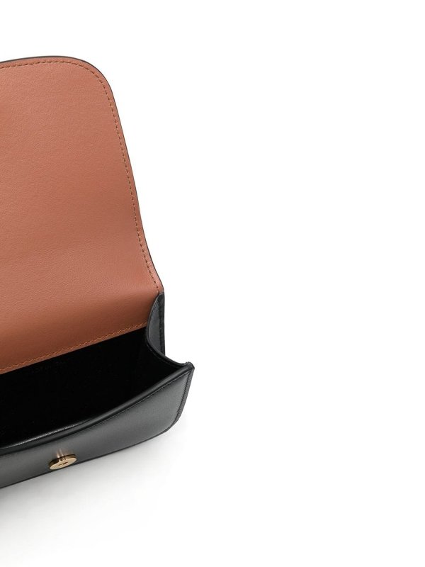 クロスボディバッグ - 黒 shop online: JIL SANDER