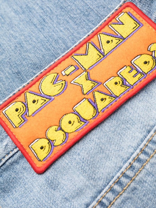 The Best Shops DSQUARED2: ストレートジーンズ - ライトウォッシュ