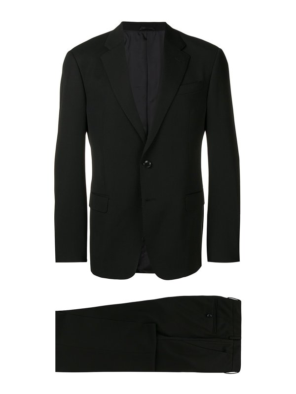 GIORGIO ARMANI: Vestidos de gala - Traje - Negro