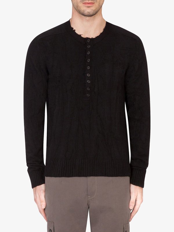 The Best Shops DOLCE & GABBANA: Pull col rond - Pull Col Rond - Noir