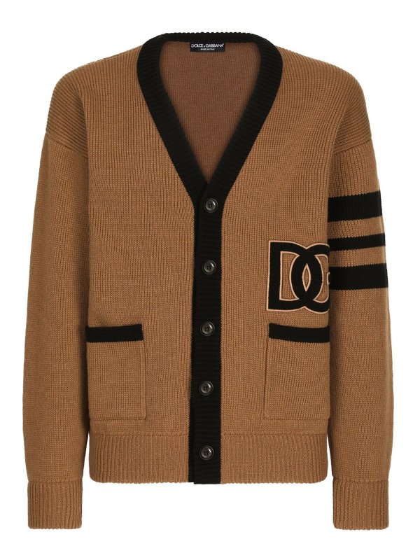 DOLCE & GABBANA: カーディガン - カーディガン - ライトピンク