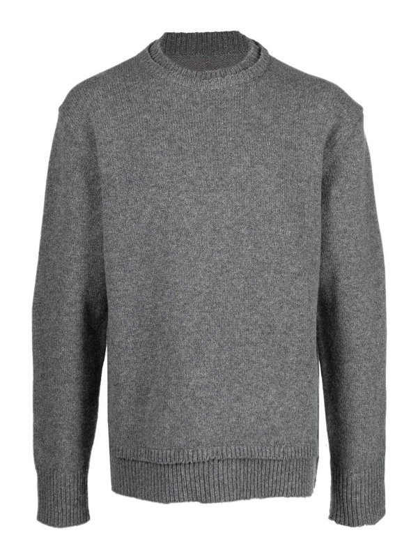 Maison Margiela: クルーネック - クルーネック - グレー