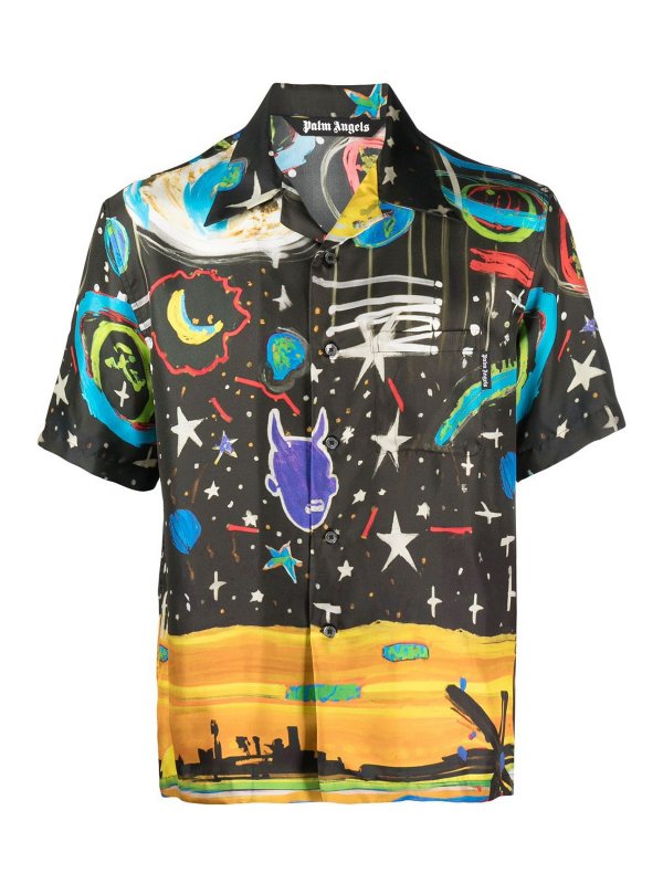 Palm Angels: Hemden - Hemd - Bunt