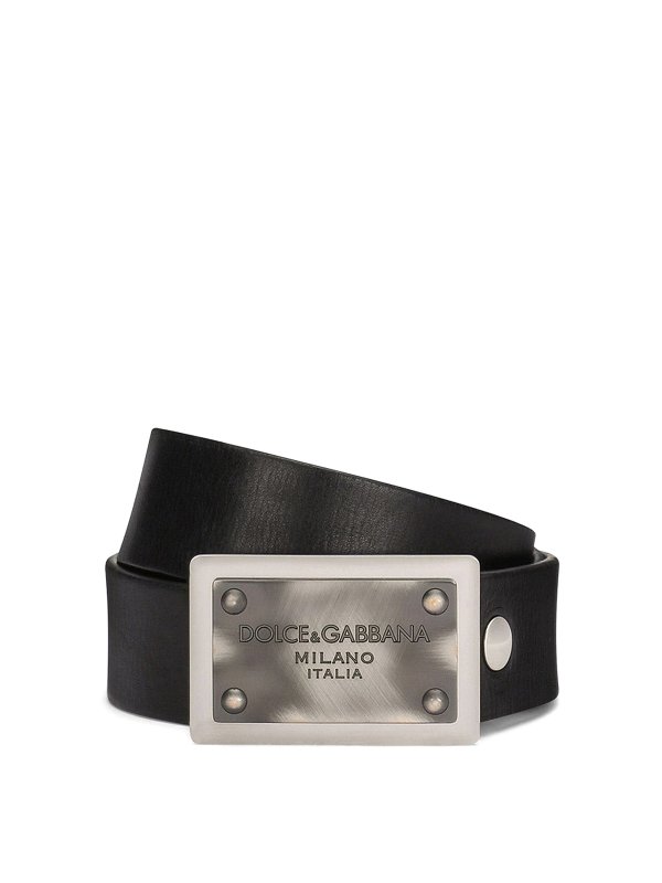DOLCE & GABBANA: ベルト - ベルト - 黒