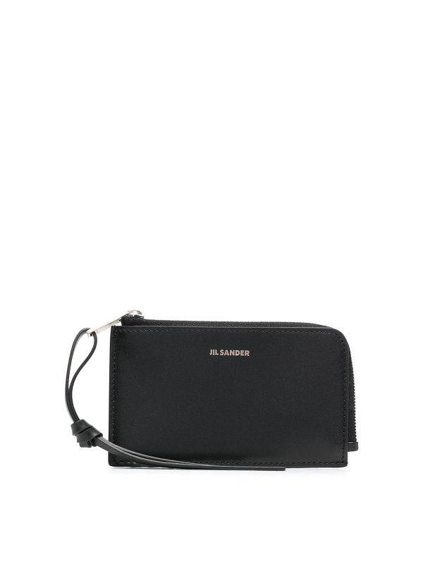 JIL SANDER: wallets & purses - Jil sander wallets black