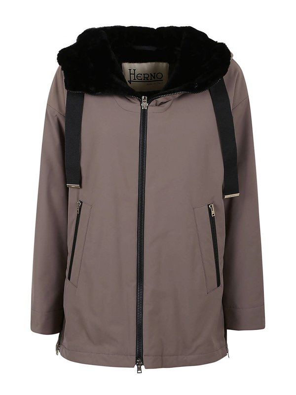HERNO: knee length coats - Women