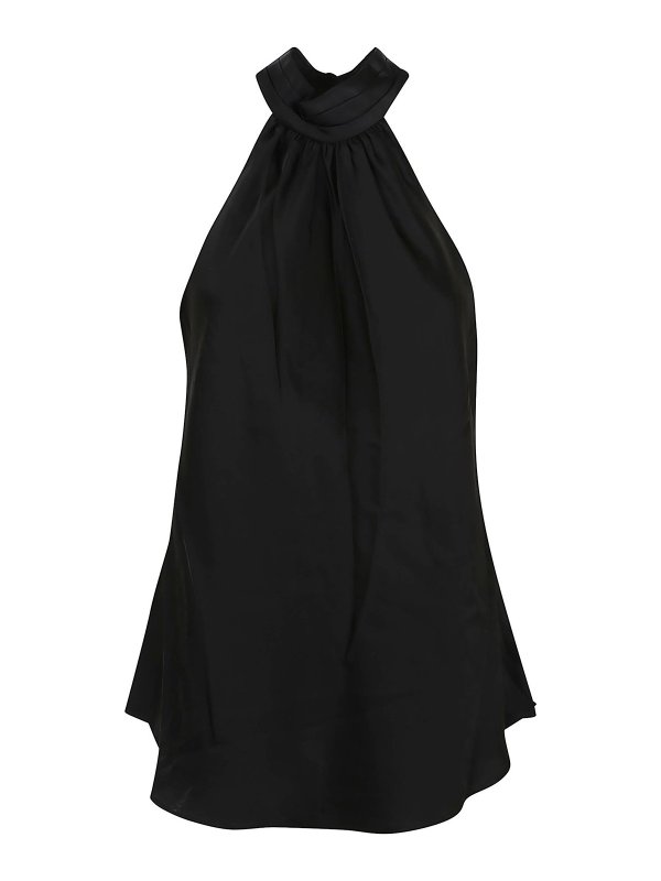 JONATHAN SIMKHAI: Tops y camisetas sin mangas - Top - Negro