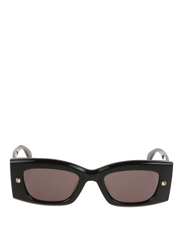ALEXANDER MCQUEEN: gafas - Gafas - Negro