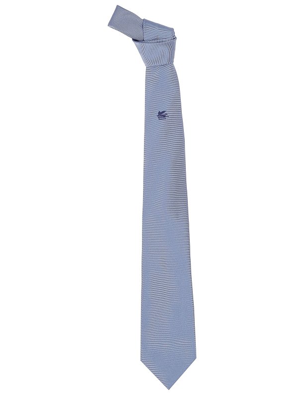 ETRO: Corbatas y pajaritas online - Corbata - Azul Claro