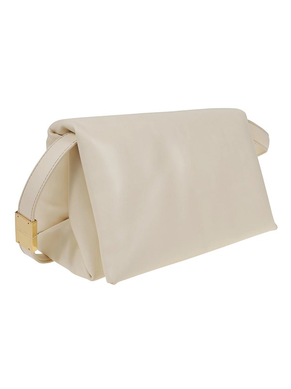 The Best Shops Marni: Bolsas bandoleras - Bolsa Bandolera - Blanco