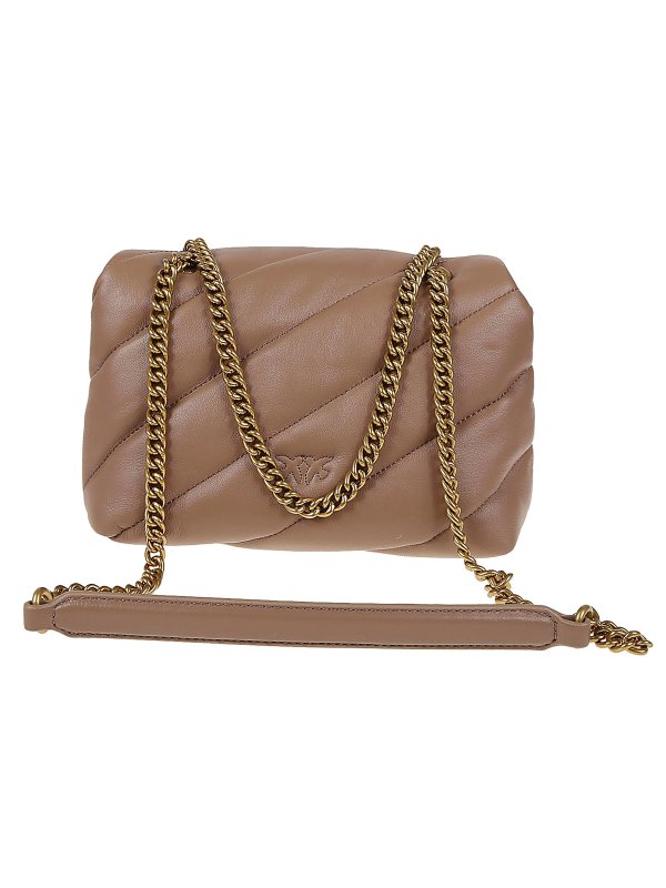 Pinko: cross body bags online - Love mini puff cl sheep nappa