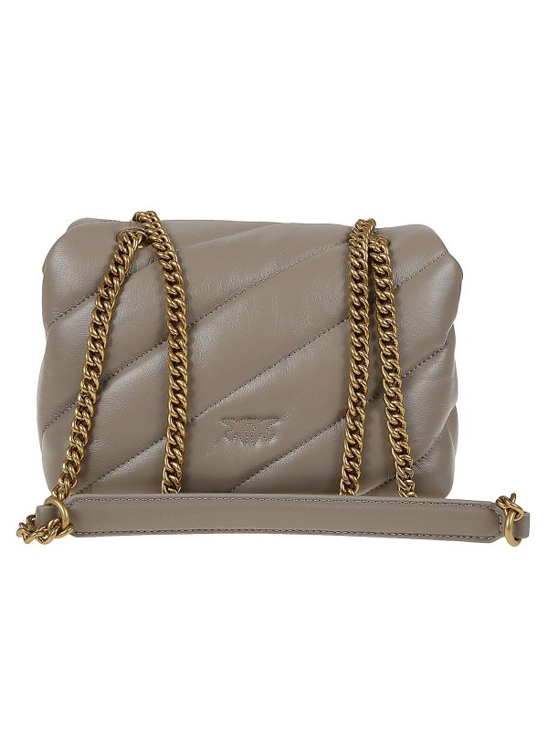 Pinko: cross body bags online - Love mini puff cl sheep nappa