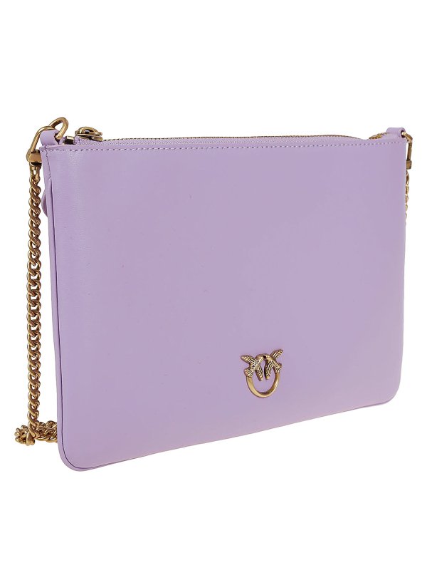 The Best Shops Pinko: cross body bags - Flat classic vitello seta