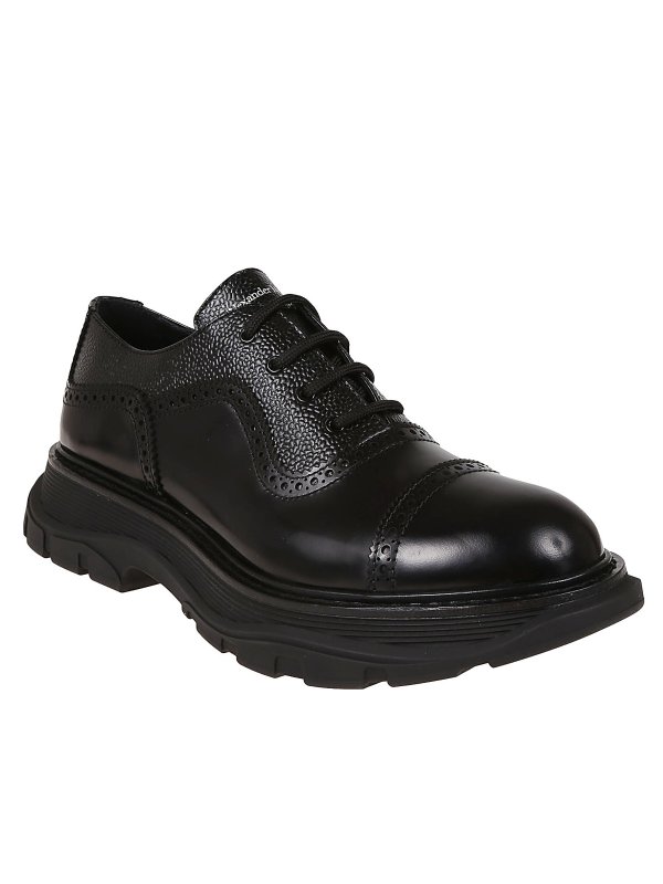 ALEXANDER MCQUEEN: Schnürschuhe online - Schnürschuhe - Schwarz