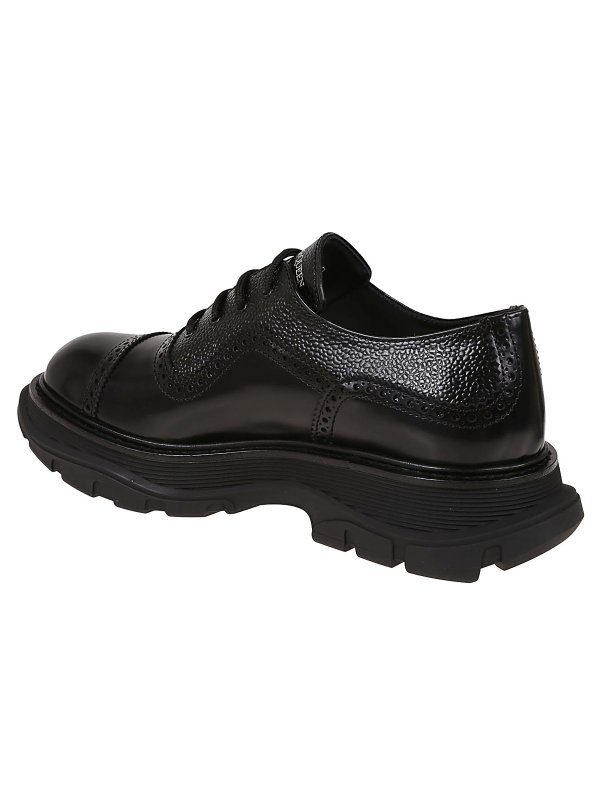 The Best Shops ALEXANDER MCQUEEN: Schnürschuhe - Schnürschuhe - Schwarz