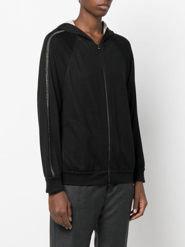 スウェットシャツ/セーター - 黒 shop online: BRUNELLO CUCINELLI